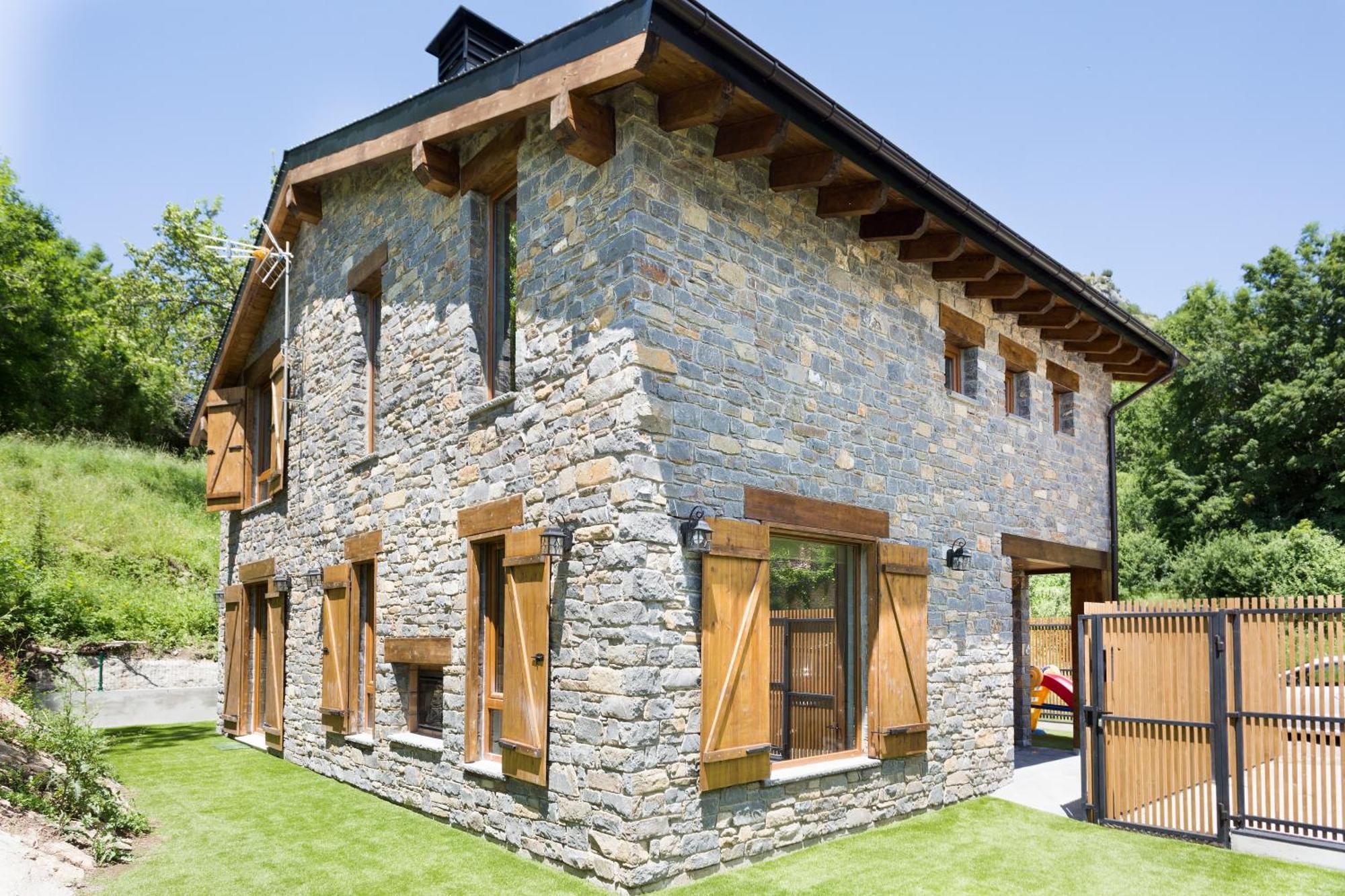 Casa Forelsa Lujo En La Montana Hoz de Jaca Exteriér fotografie